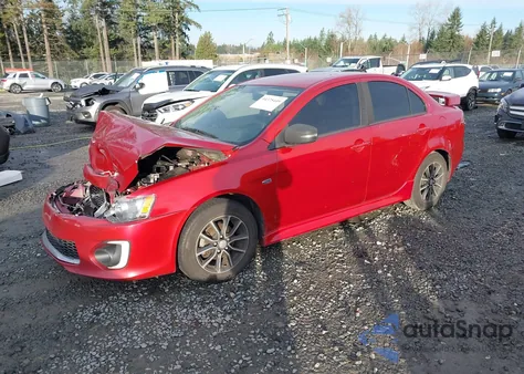 2017 Mitsubishi Lancer Es из США, поврежденный, VIN JA32U2FU5HU007676